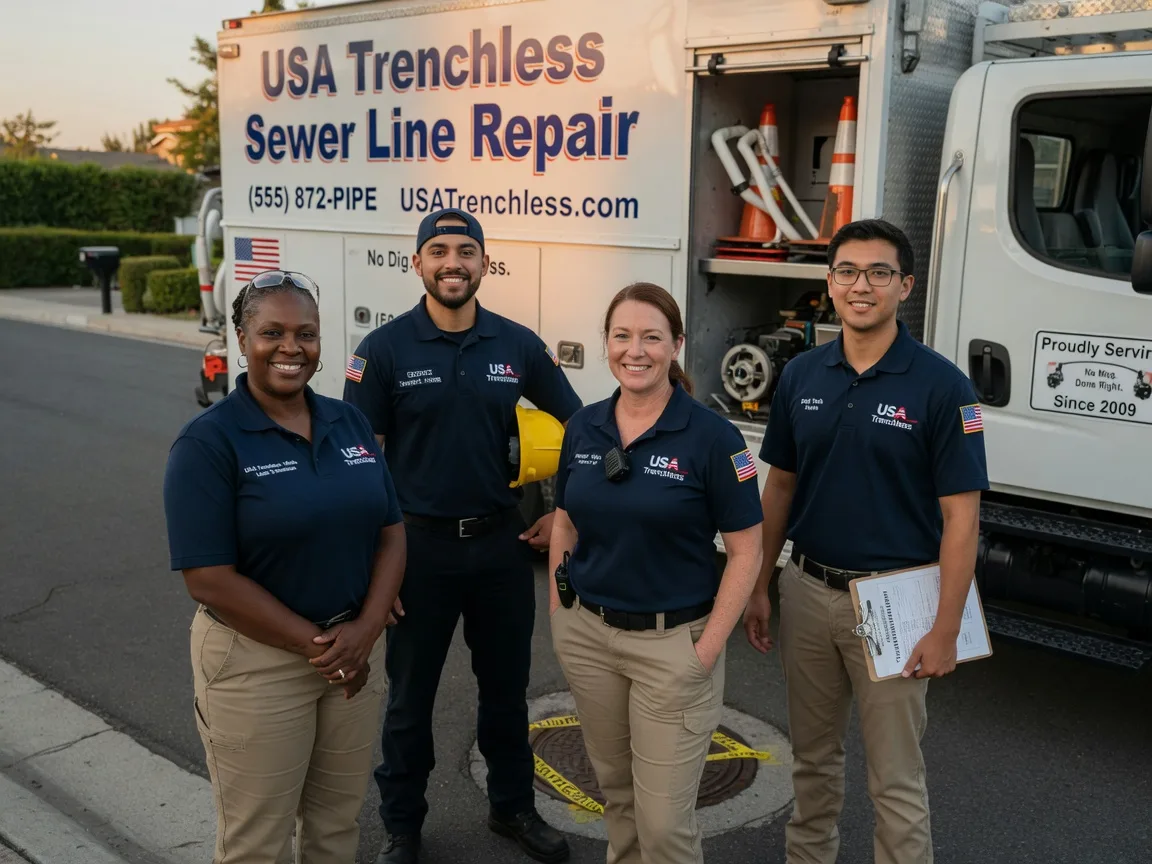 Sewer Line Repair company in Amo, IN